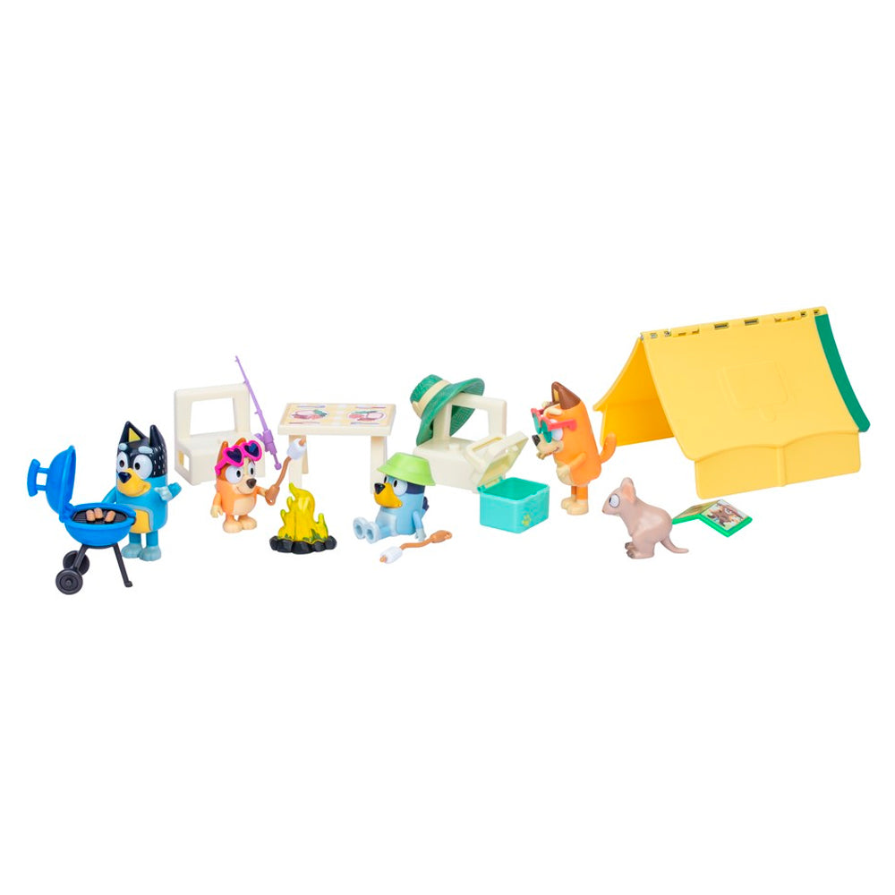 BLUEY SET BLUEY'S CAMP OUT | MOOSE BLUEY SET BLUEY'S CAMP OUT | MOOSE